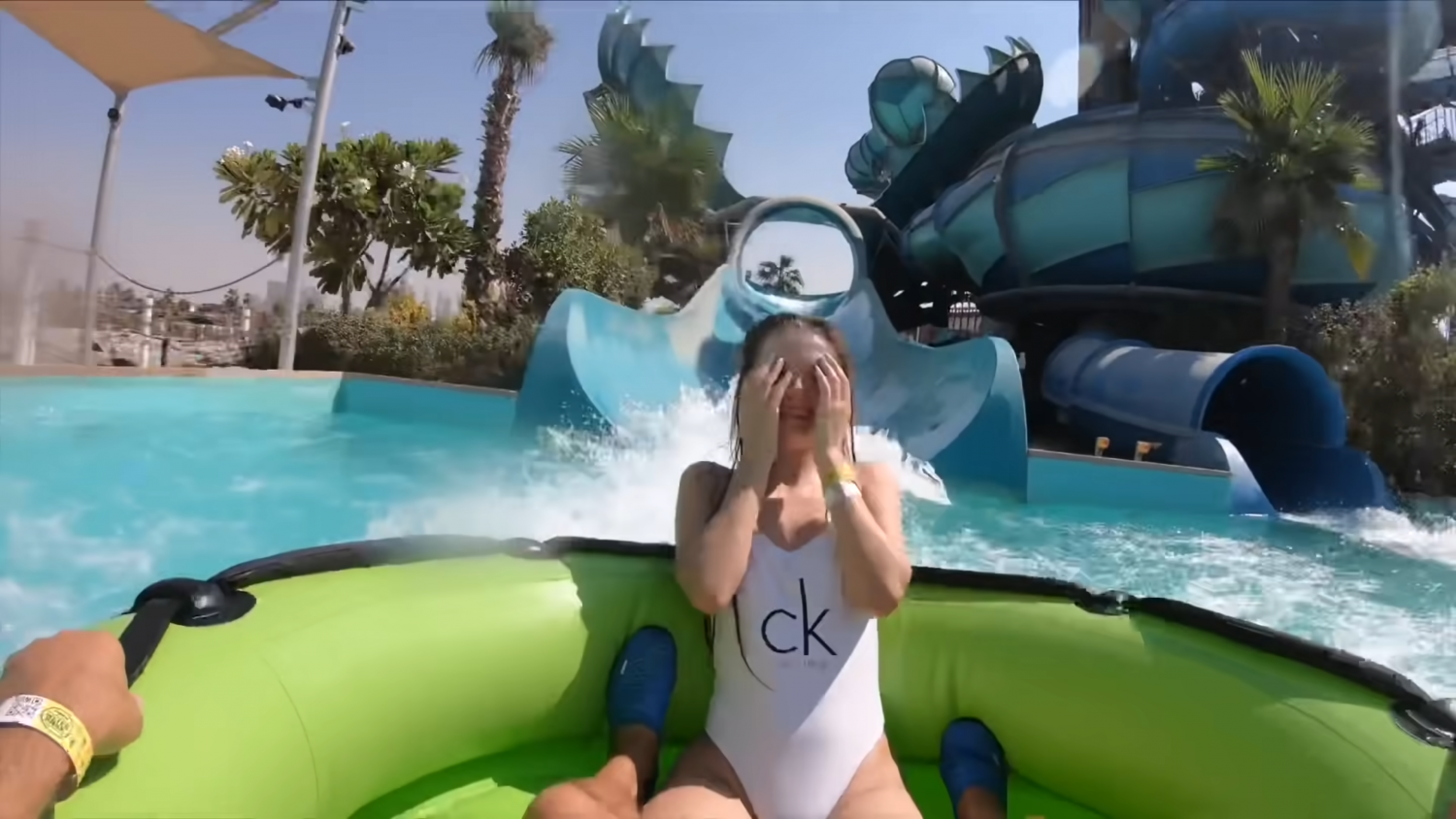 white bikini waterslide #N4TDb8ya