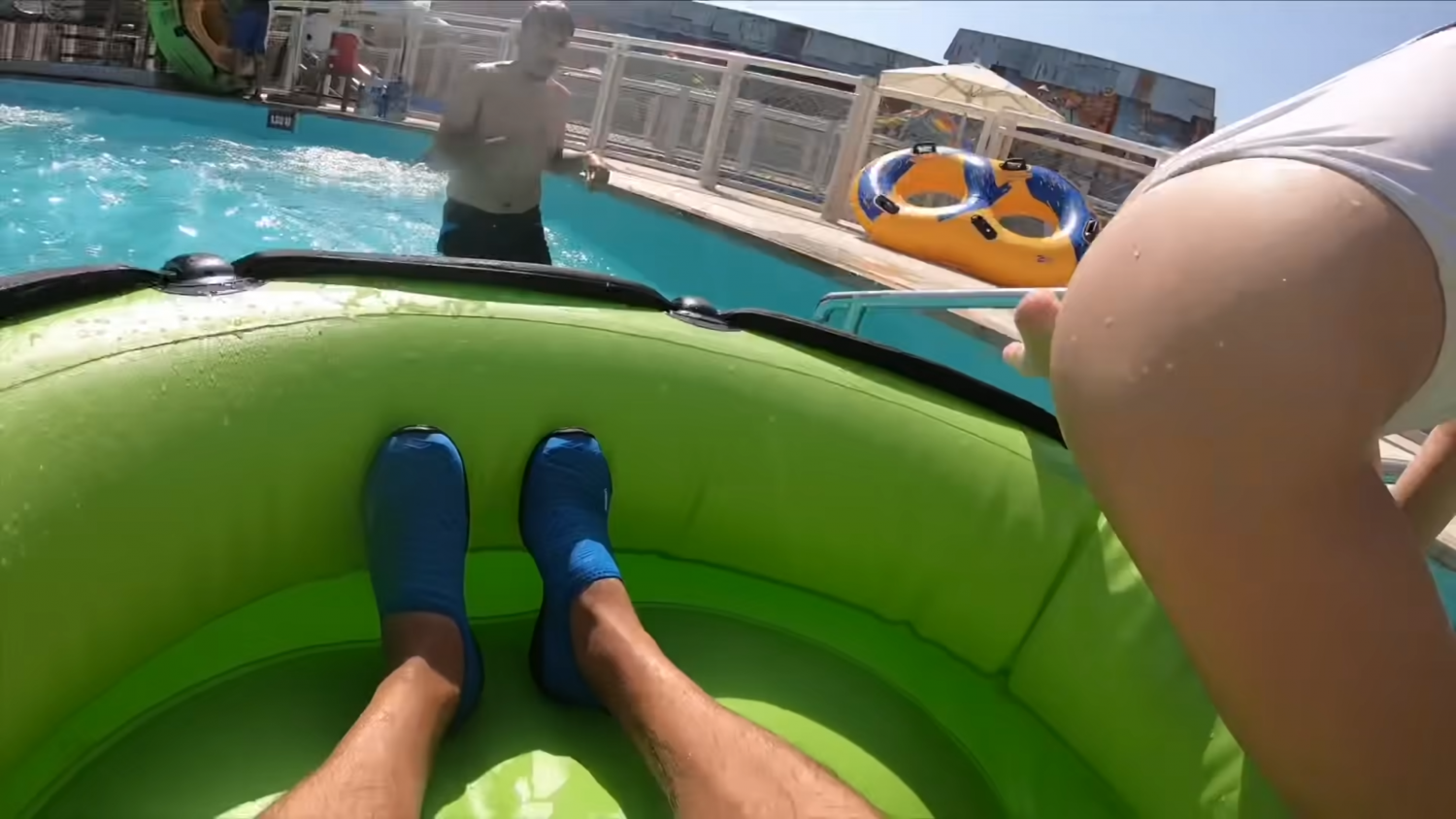 white bikini waterslide #ocKtagco