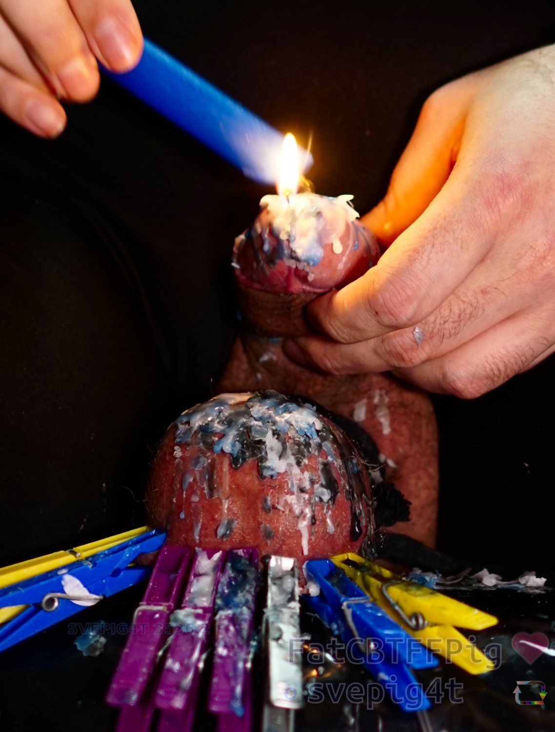 painslut burning penis candle wax and sounding for svepig4t gimp  