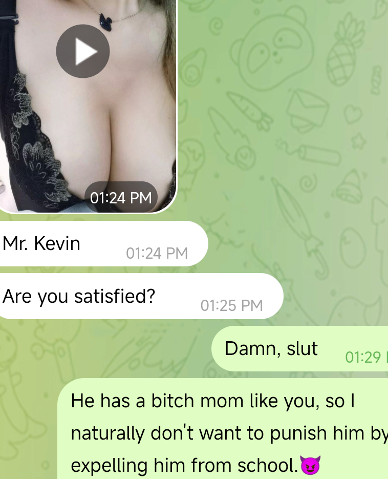 Once again pretending to be a teacher, I successfully got an Asian milf mom to show her big boobs #yprOrhOY