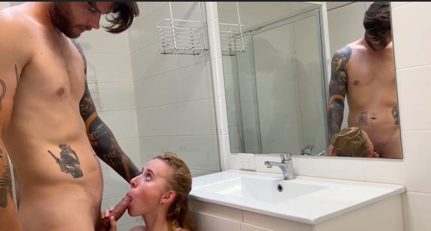 Sexy Blonde Girlfriend sucks and fucks her man #WI2ilYaW