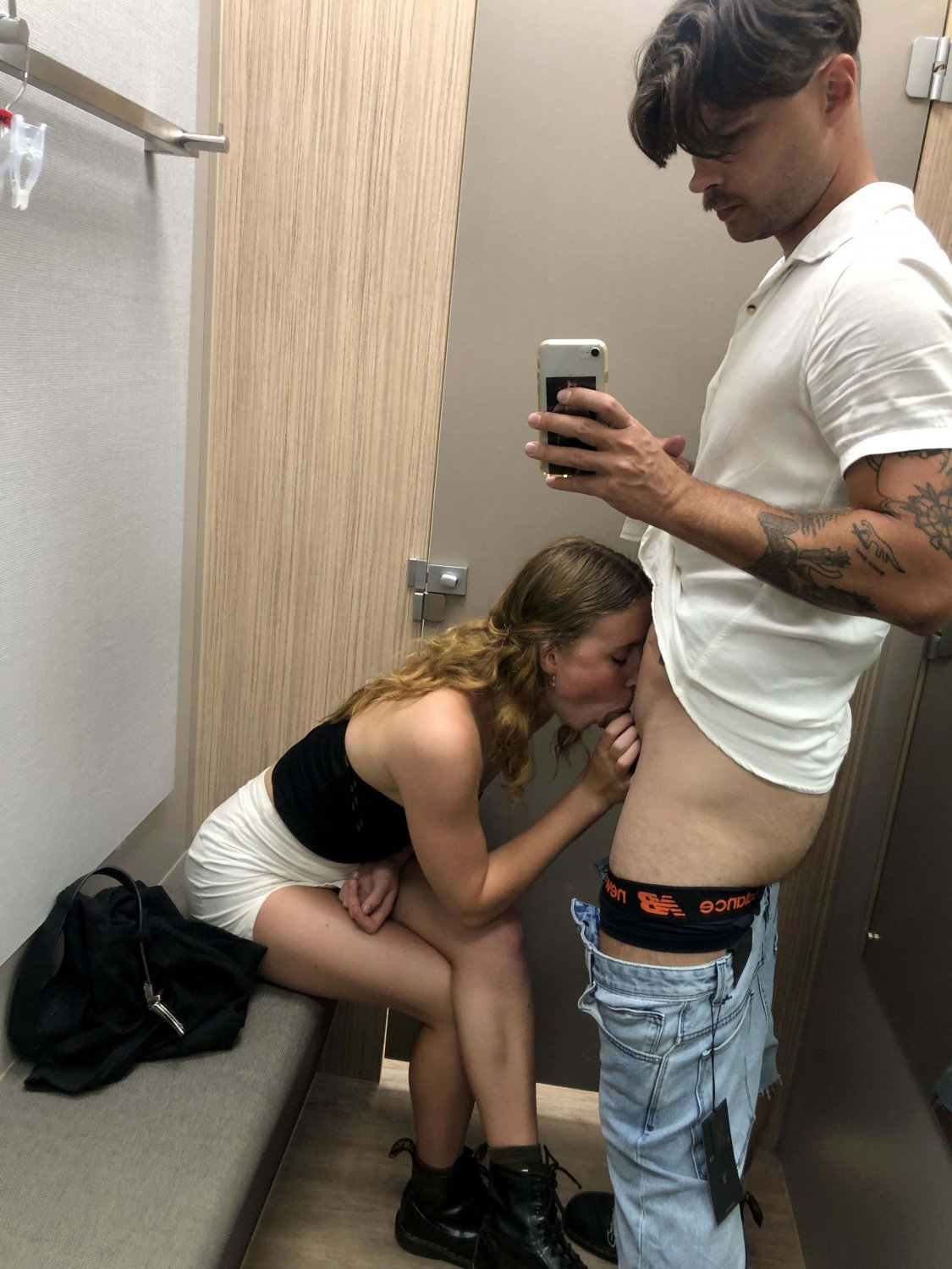 Sexy Blonde Girlfriend sucks and fucks her man #t7u5vKZb